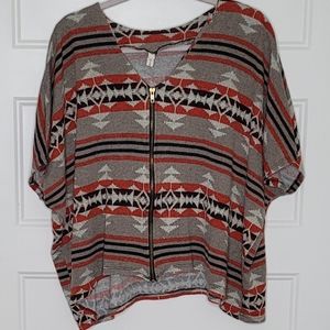 Women's Tyche Sweater w Zipper Front